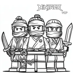 Ninjago Coloring Pages PDF - Free Printable Sheets - 33