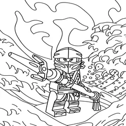 Ninjago Coloring Pages PDF - Free Printable Sheets - 37