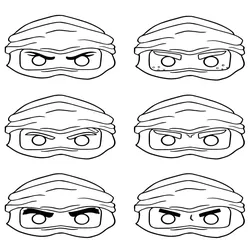 Ninjago Coloring Pages PDF - Free Printable Sheets - 40