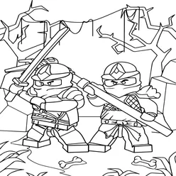 Ninjago Coloring Pages PDF - Free Printable Sheets - 49