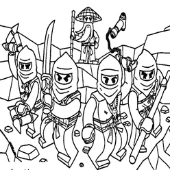 Ninjago Coloring Pages PDF - Free Printable Sheets - 50