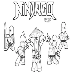 Ninjago Coloring Pages PDF - Free Printable Sheets - 53