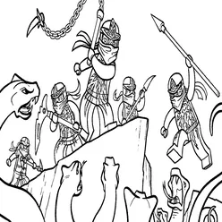 Ninjago Coloring Pages PDF - Free Printable Sheets - 62
