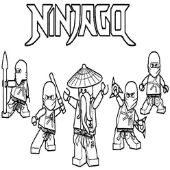 Ninjago Coloring Pages PDF - Free Printable Sheets - 64