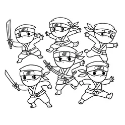 Ninjago Coloring Pages PDF - Free Printable Sheets - 66