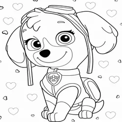 Paw Patrol Coloring Pages PDF - Free Printable Sheets - 95