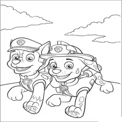 Paw Patrol Coloring Pages PDF - Free Printable Sheets - 96