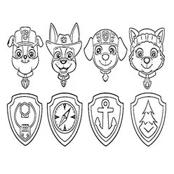 Paw Patrol Coloring Pages PDF - Free Printable Sheets - 98