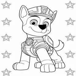 Paw Patrol Coloring Pages PDF - Free Printable Sheets - 102