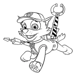 Paw Patrol Coloring Pages PDF - Free Printable Sheets - 107