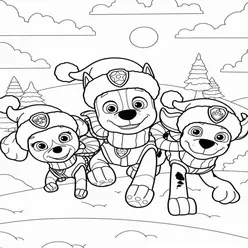 Paw Patrol Coloring Pages PDF - Free Printable Sheets - 110