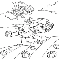 Paw Patrol Coloring Pages PDF - Free Printable Sheets - 9