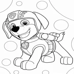 Paw Patrol Coloring Pages PDF - Free Printable Sheets - 13