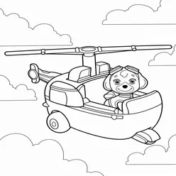 Paw Patrol Coloring Pages PDF - Free Printable Sheets - 17