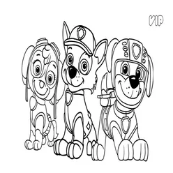 Paw Patrol Coloring Pages PDF - Free Printable Sheets - 18