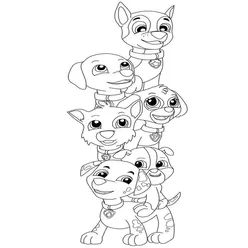 Paw Patrol Coloring Pages PDF - Free Printable Sheets - 20