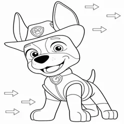 Paw Patrol Coloring Pages PDF - Free Printable Sheets - 2