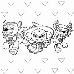 Paw Patrol Coloring Pages PDF - Free Printable Sheets - 29