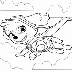 Paw Patrol Coloring Pages PDF - Free Printable Sheets - 33