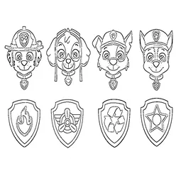 Paw Patrol Coloring Pages PDF - Free Printable Sheets - 34