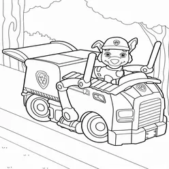 Paw Patrol Coloring Pages PDF - Free Printable Sheets - 3