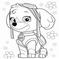 Paw Patrol Coloring Pages PDF - Free Printable Sheets - 37