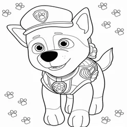Paw Patrol Coloring Pages PDF - Free Printable Sheets - 38