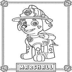 Paw Patrol Coloring Pages PDF - Free Printable Sheets - 45