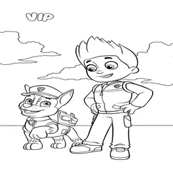 Paw Patrol Coloring Pages PDF - Free Printable Sheets - 48