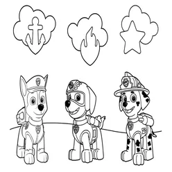 Paw Patrol Coloring Pages PDF - Free Printable Sheets - 51