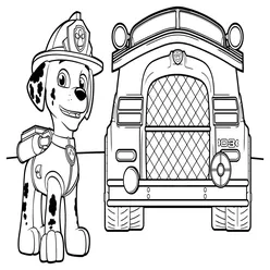 Paw Patrol Coloring Pages PDF - Free Printable Sheets - 61