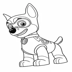 Paw Patrol Coloring Pages PDF - Free Printable Sheets - 2