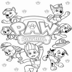 Paw Patrol Coloring Pages PDF - Free Printable Sheets - 73