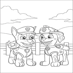 Paw Patrol Coloring Pages PDF - Free Printable Sheets - 76