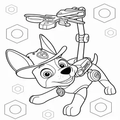 Paw Patrol Coloring Pages PDF - Free Printable Sheets - 78