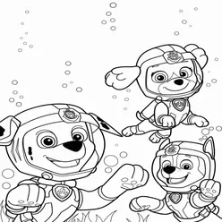 Paw Patrol Coloring Pages PDF - Free Printable Sheets - 83