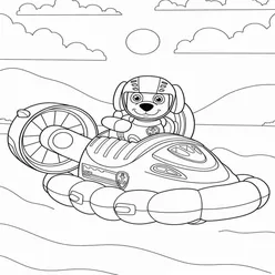 Paw Patrol Coloring Pages PDF - Free Printable Sheets - 87
