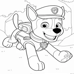 Paw Patrol Coloring Pages PDF - Free Printable Sheets - 91