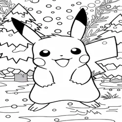 Pikachu Coloring Pages PDF - Free Printable Sheets - 11