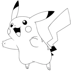 Pikachu Coloring Pages PDF - Free Printable Sheets - 13