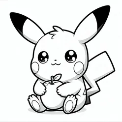 Pikachu Coloring Pages PDF - Free Printable Sheets - 18