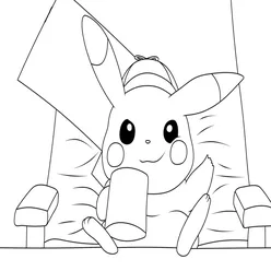 Pikachu Coloring Pages PDF - Free Printable Sheets - 23