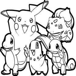Pikachu Coloring Pages PDF - Free Printable Sheets - 24