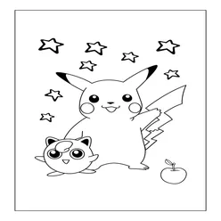 Pikachu Coloring Pages PDF - Free Printable Sheets - 25