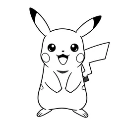 Pikachu Coloring Pages PDF - Free Printable Sheets - 26