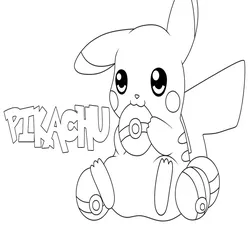 Pikachu Coloring Pages PDF - Free Printable Sheets - 27