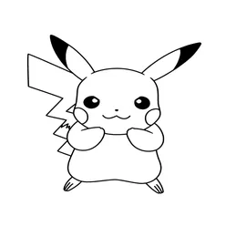Pikachu Coloring Pages PDF - Free Printable Sheets - 31