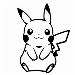 Pikachu Coloring Pages PDF - Free Printable Sheets - 33