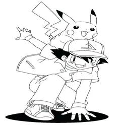 Pikachu Coloring Pages PDF - Free Printable Sheets - 36
