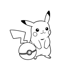 Pikachu Coloring Pages PDF - Free Printable Sheets - 41